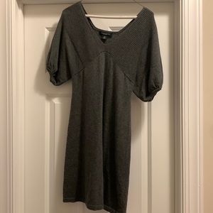 Dark grey cashmere banana republic dress- size xs